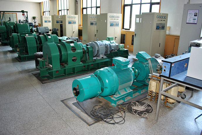 九所镇某热电厂使用我厂的YKK高压电机提供动力